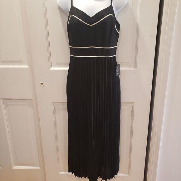 Cooper St Zuri Pleated Dress Black Size 4 - Picture 4 of 11